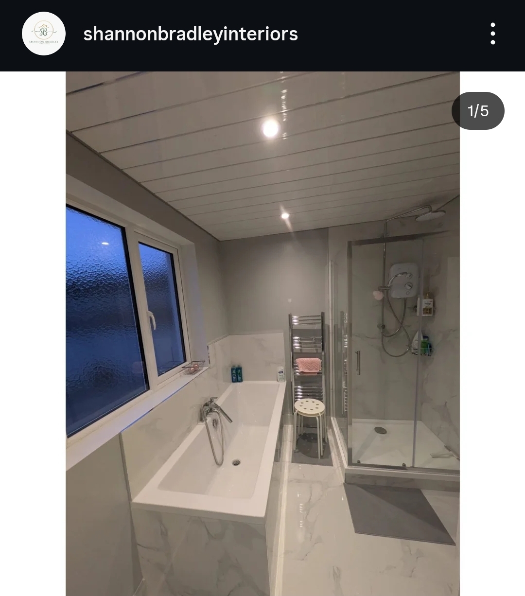 After: Family bathroom