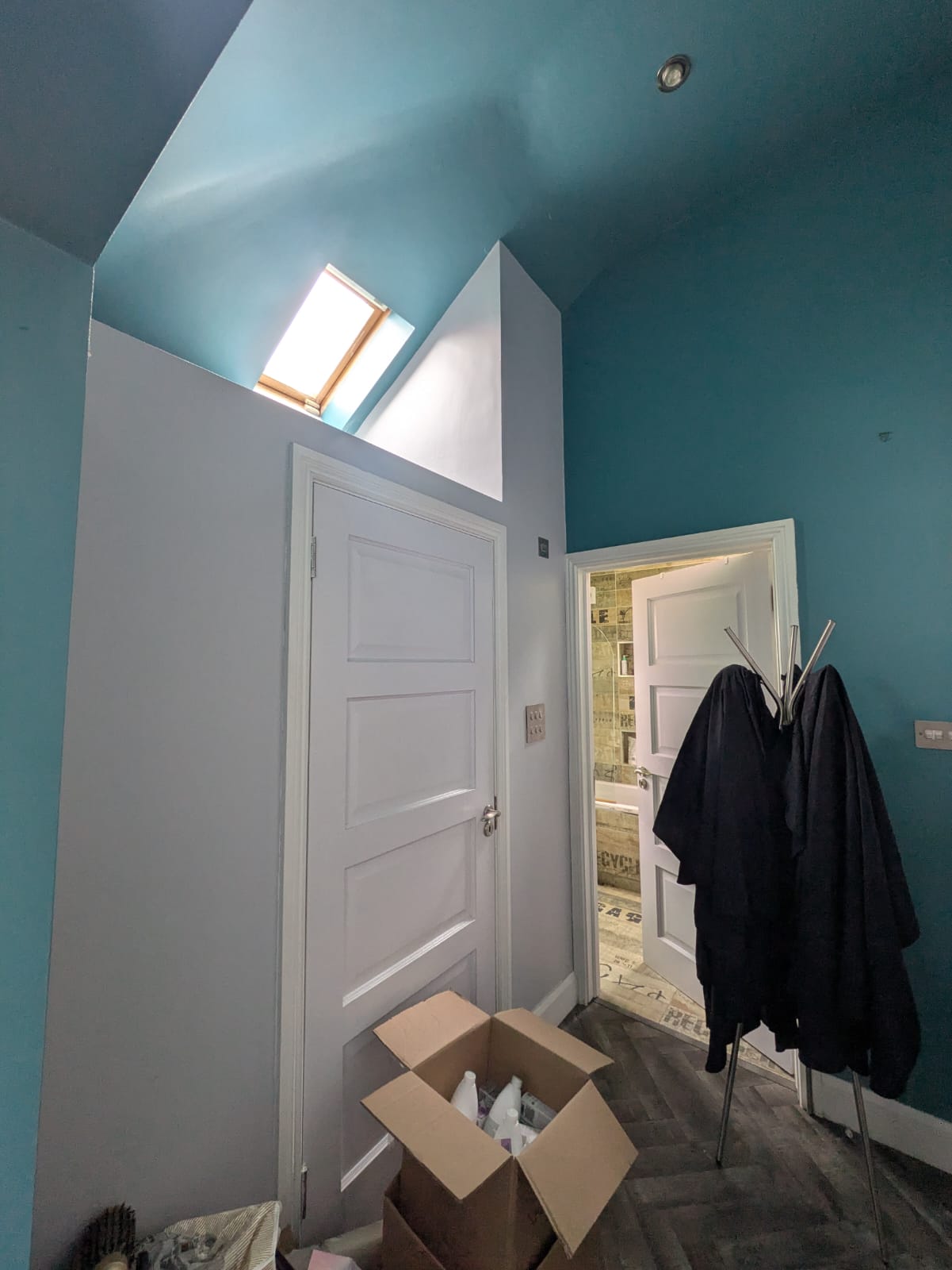 Before: High ceiling feature