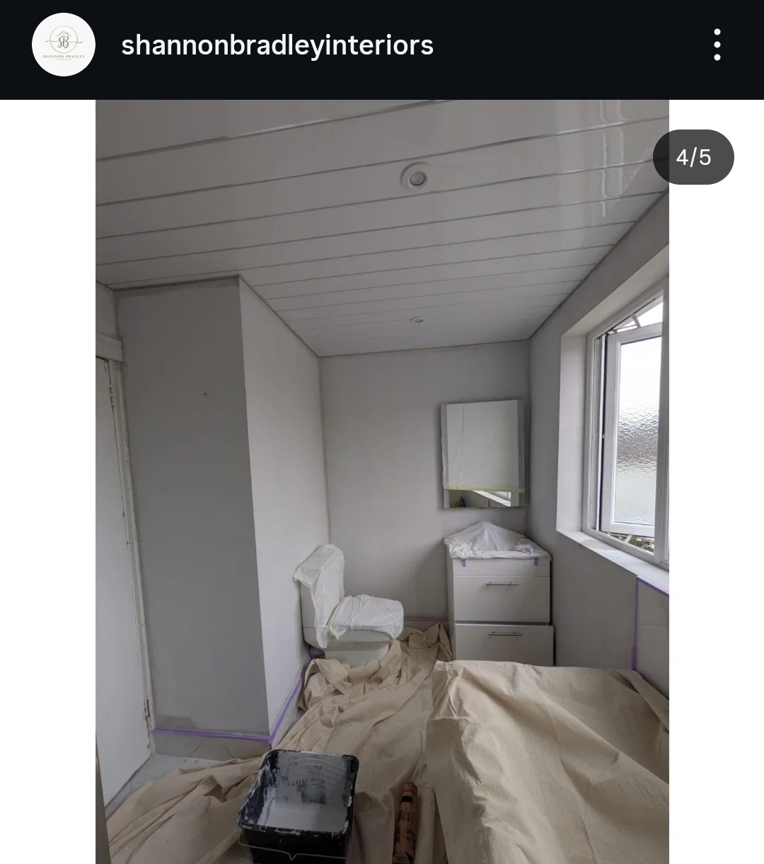 Before: Compact bathroom