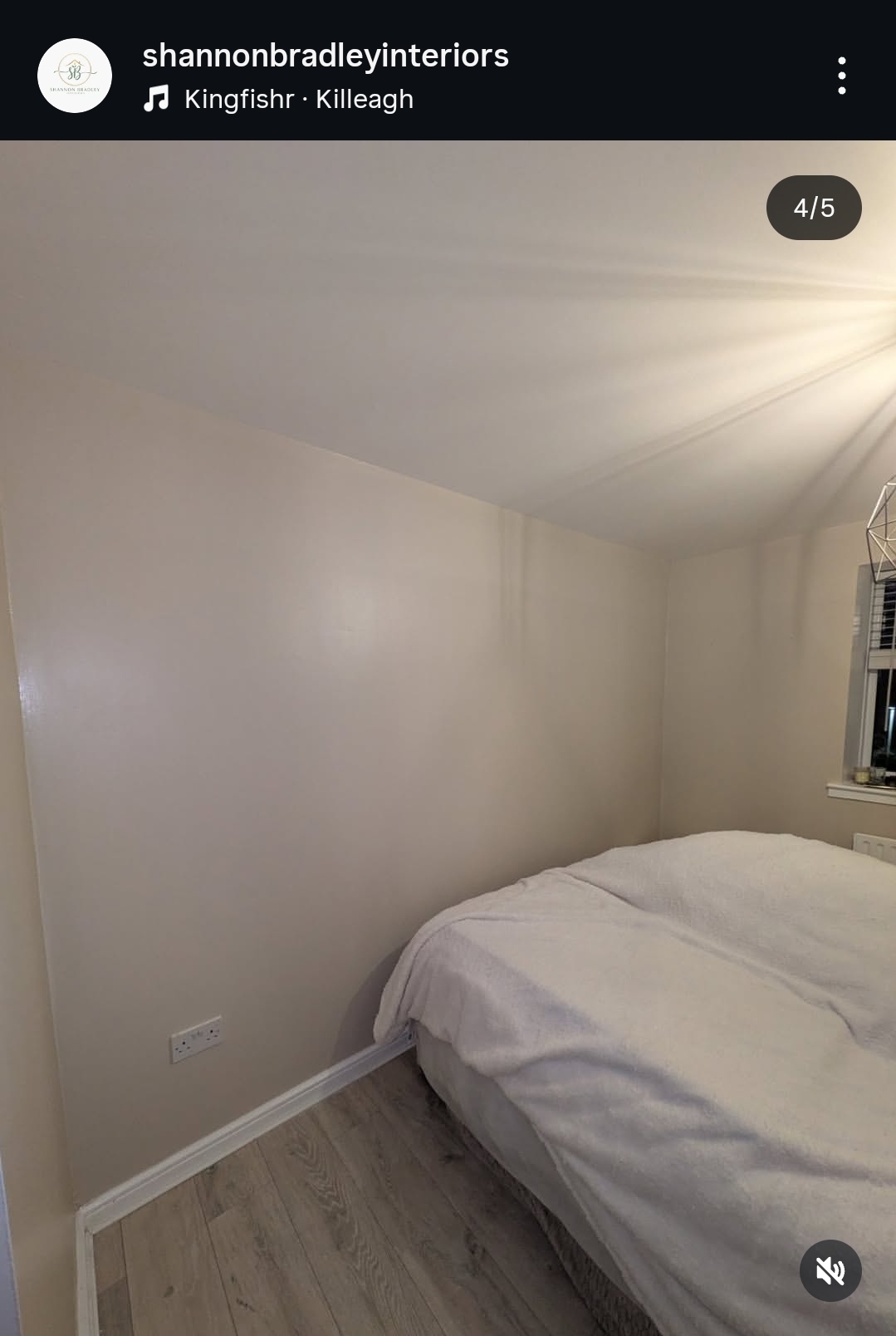 After: Master bedroom